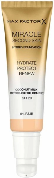Max Factor Miracle Second Skin Hybrid Foundation 3 Max Factor Miracle Second Skin Hybrid Foundation