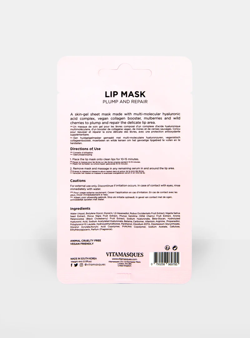 Vitamasques Lip Mask Plump and Repair