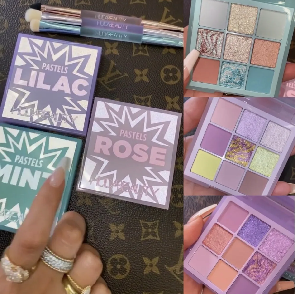Huda Beauty Pastels Obsessions Palettes