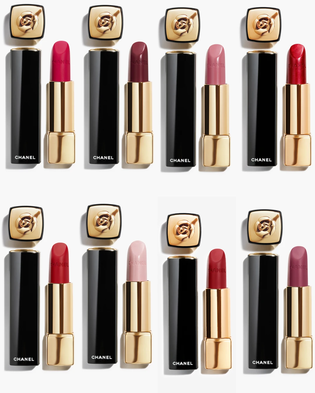 Chanel Rouge Allure Camelia Lipstick Collection | Limited Edition 2020 Chanel Rouge Allure Camelia Lipstick Collection | Limited Edition 2020