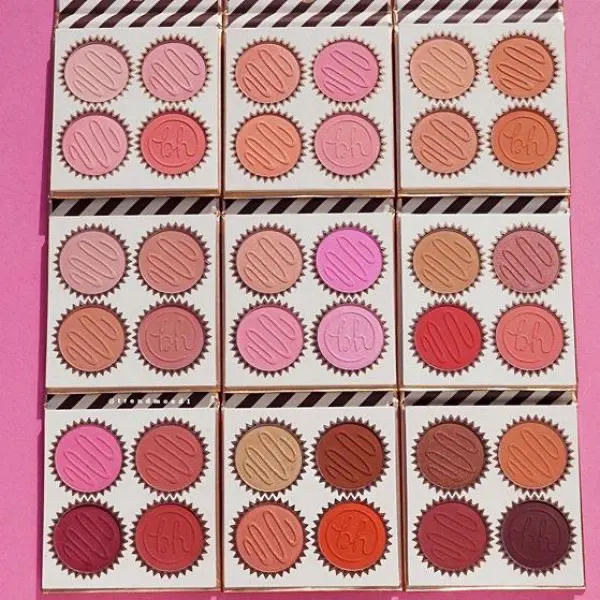 BH Cosmetics Truffle Blush Blusher Palette Collection
