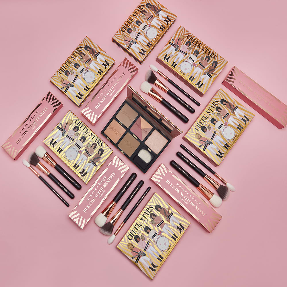 Benefit x Morphe Blends With Benefit Brush Trio Set