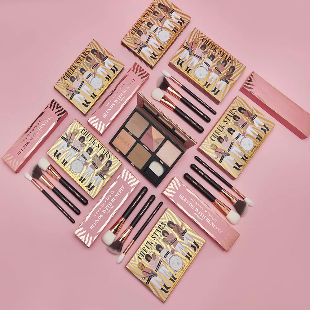Benefit x Morphe Blends With Benefit Brush Trio Set