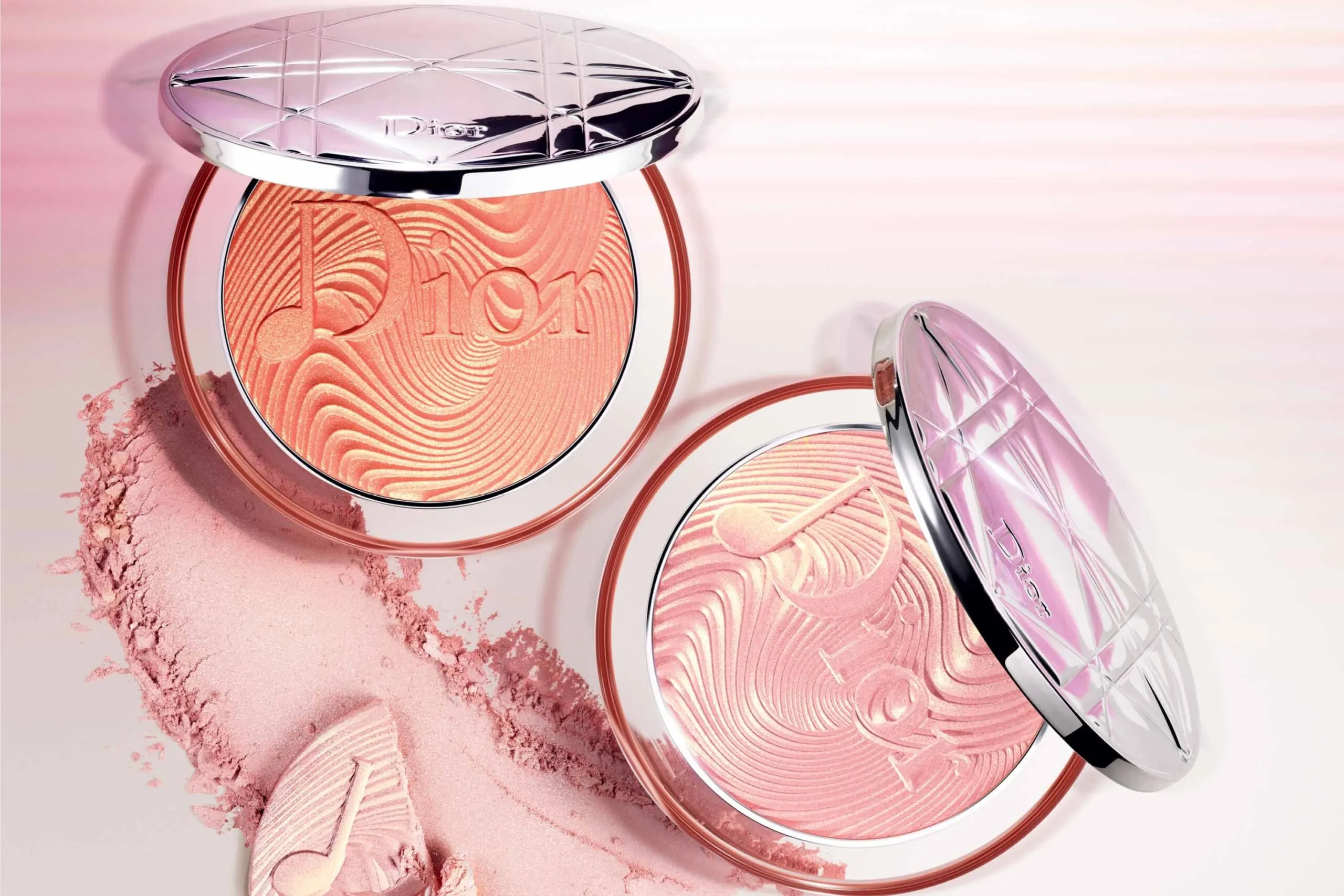 DIOR DiorSkin Nude Luminizer Glow Vibes Highlighter 2 DIOR DiorSkin Nude Luminizer Glow Vibes Highlighter