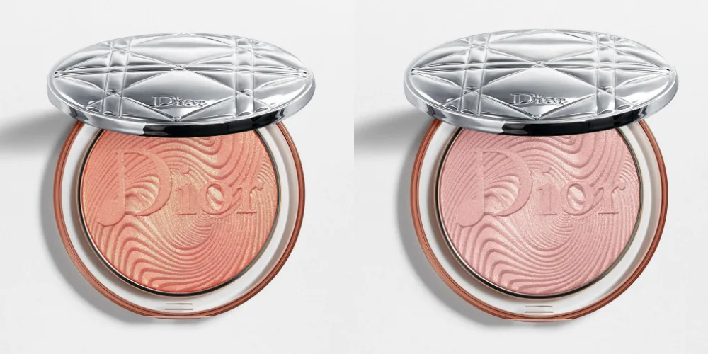 DIOR DiorSkin Nude Luminizer Glow Vibes Highlighter 3 DIOR DiorSkin Nude Luminizer Glow Vibes Highlighter