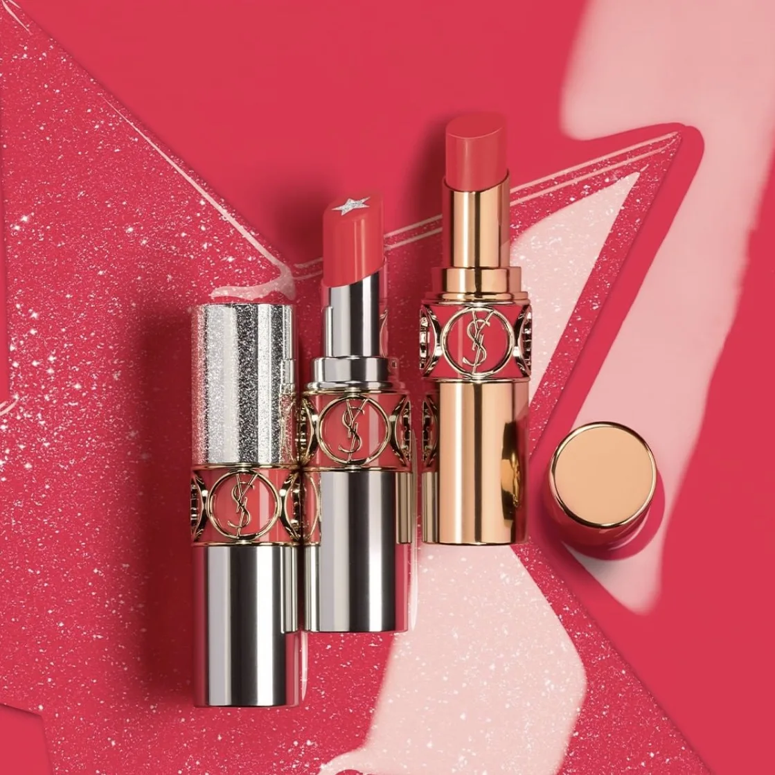 YSL Rouge Volupte Rock n Shine Lipstick 1 YSL Rouge Volupte Rock n Shine Lipstick