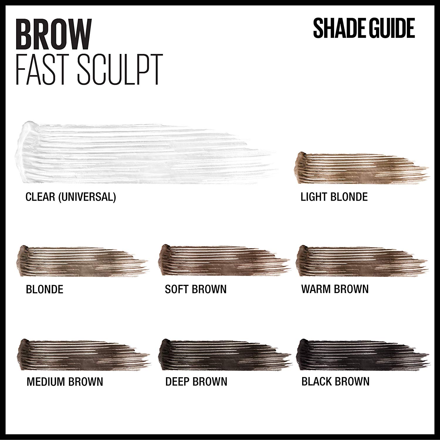 Maybelline Brow Fast Sculpt Gel Mascara