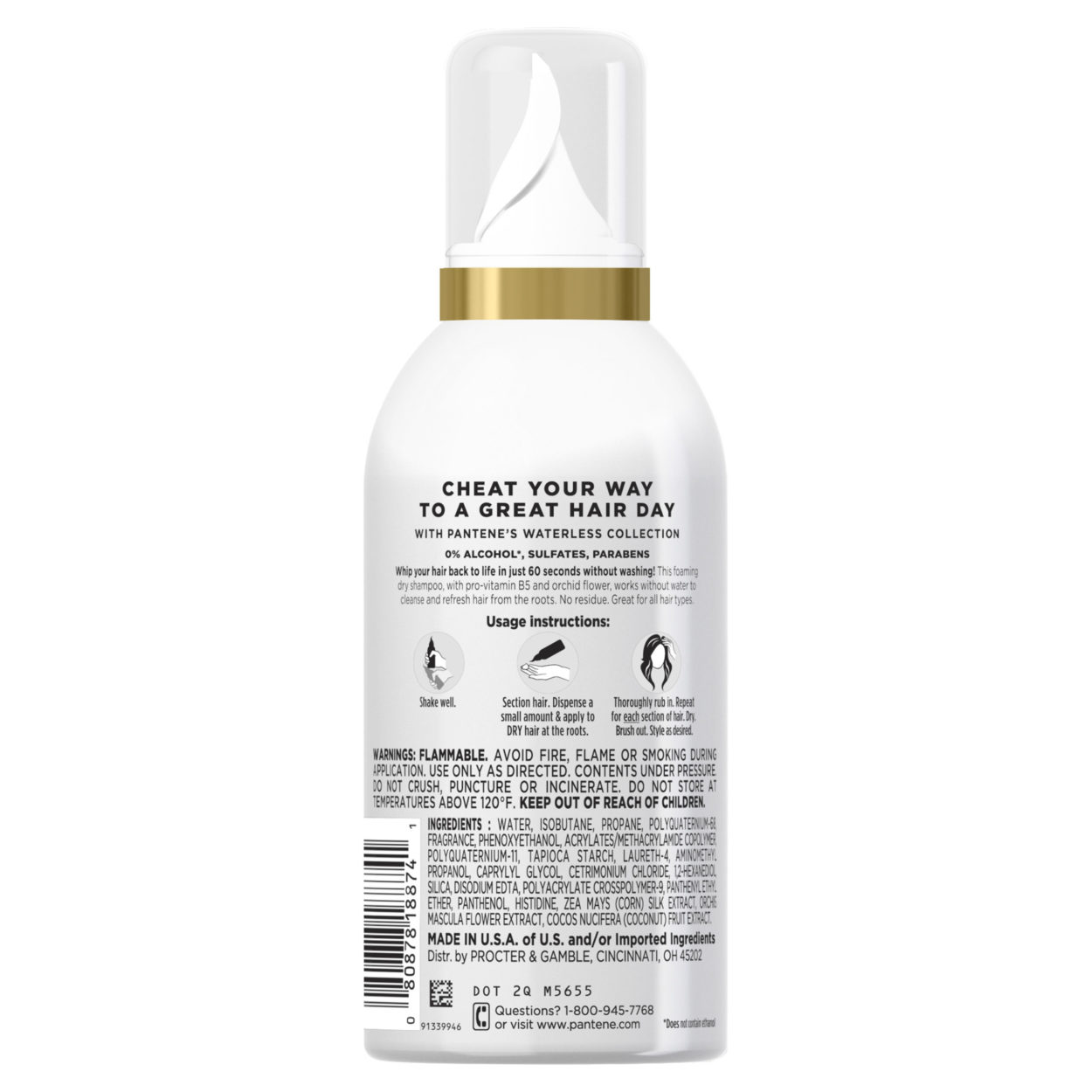 Pantene Cheat Day Dry Shampoo 180ml Launch 2020