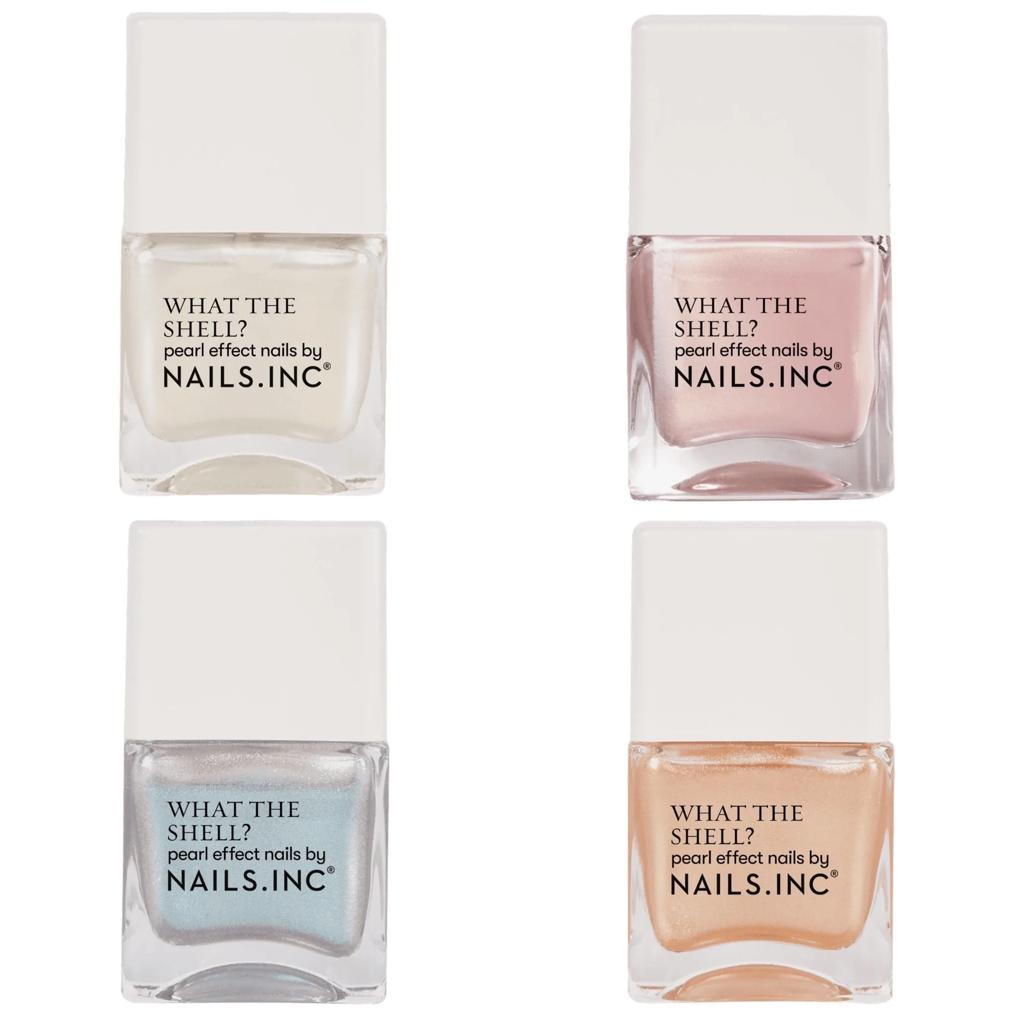 Nails Inc What The Shell Nail Polish Collection 4 New Shades