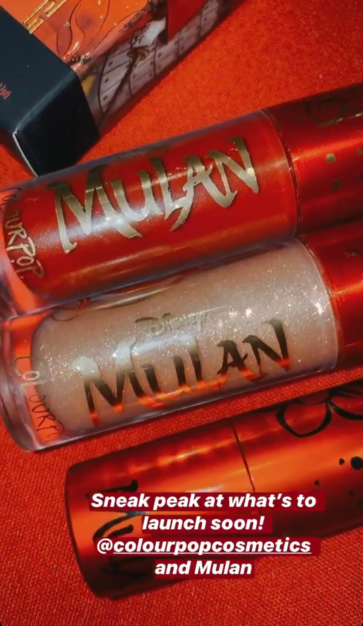 ColourPop Disney Mulan Collection