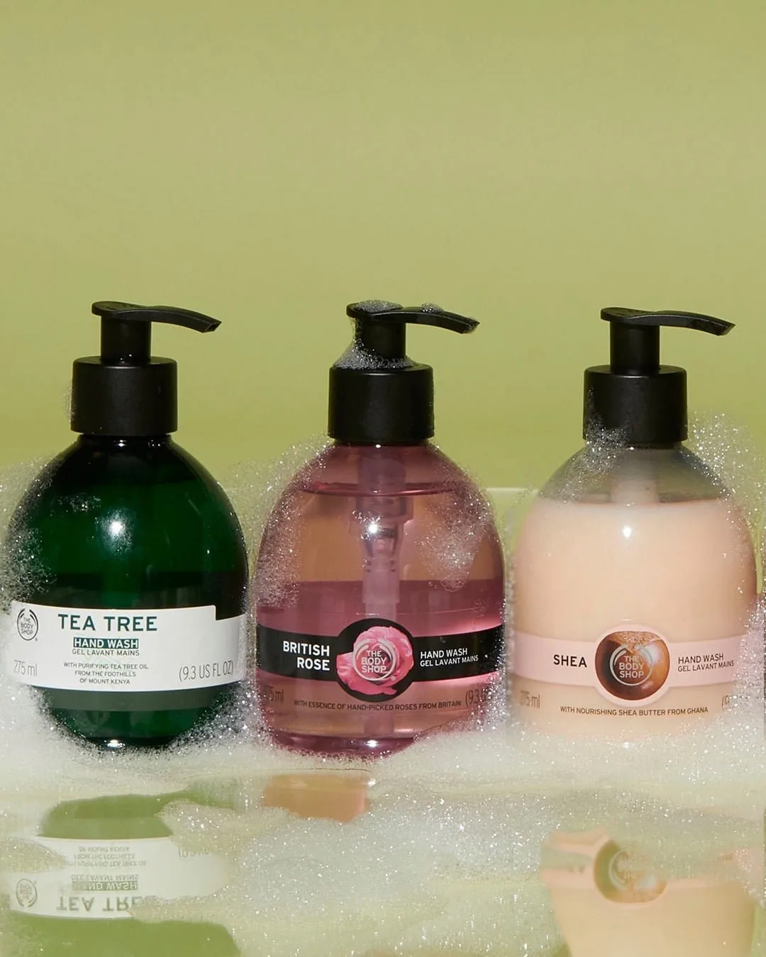 The Body Shop Hand Wash Collection
