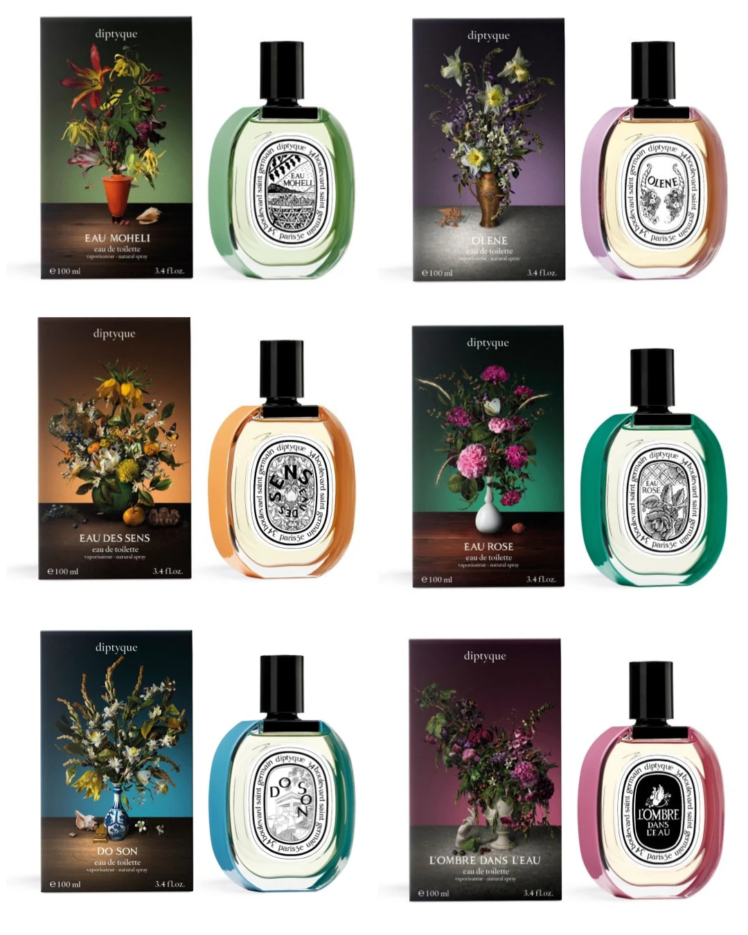 Diptyque Impossible Bouquets Collection
