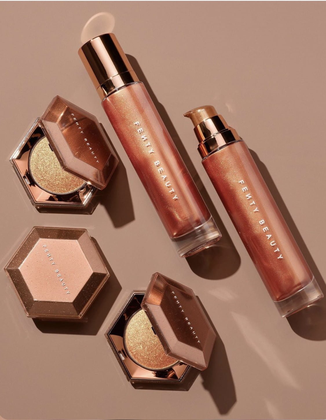 Fenty Beauty Cognac Candy Body Lava Body Luminizer