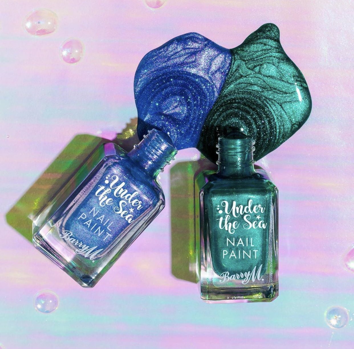 Barry M Mermaid Tail Under The Sea Nail Paint
