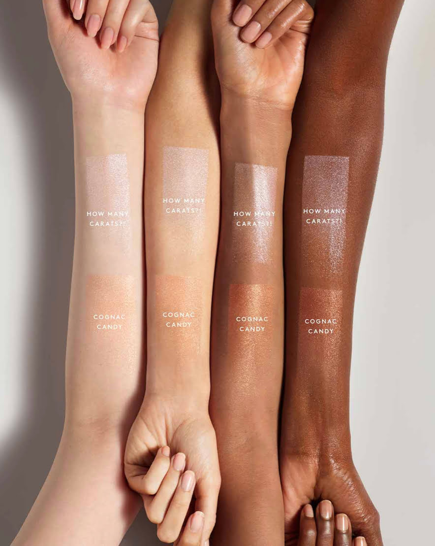 Fenty Beauty Cognac Candy Diamond Bomb All Over Diamond Veil