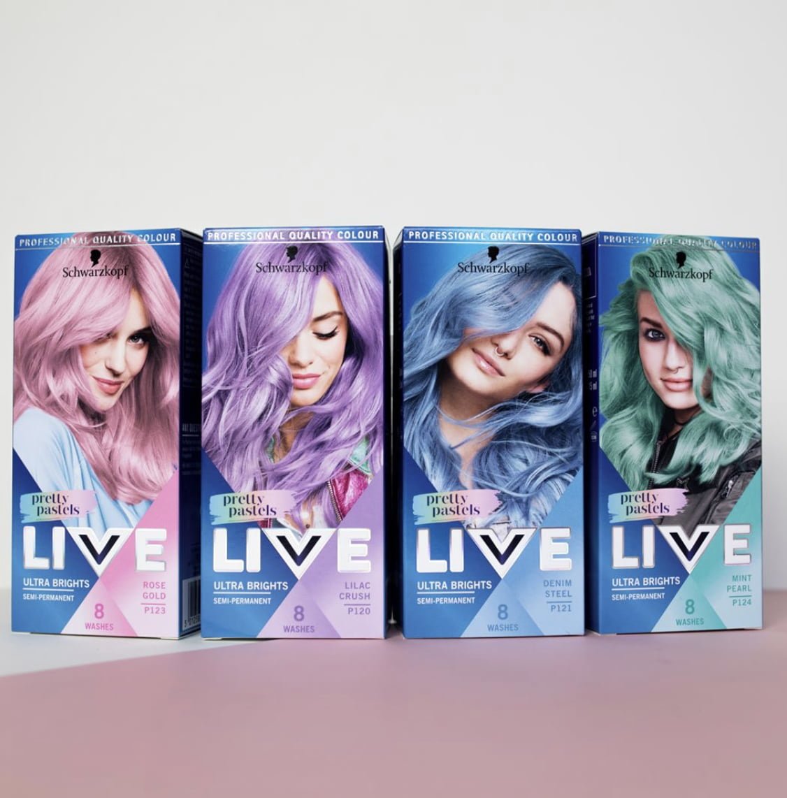 Schwarzkopf Live Pretty Pastels Collection