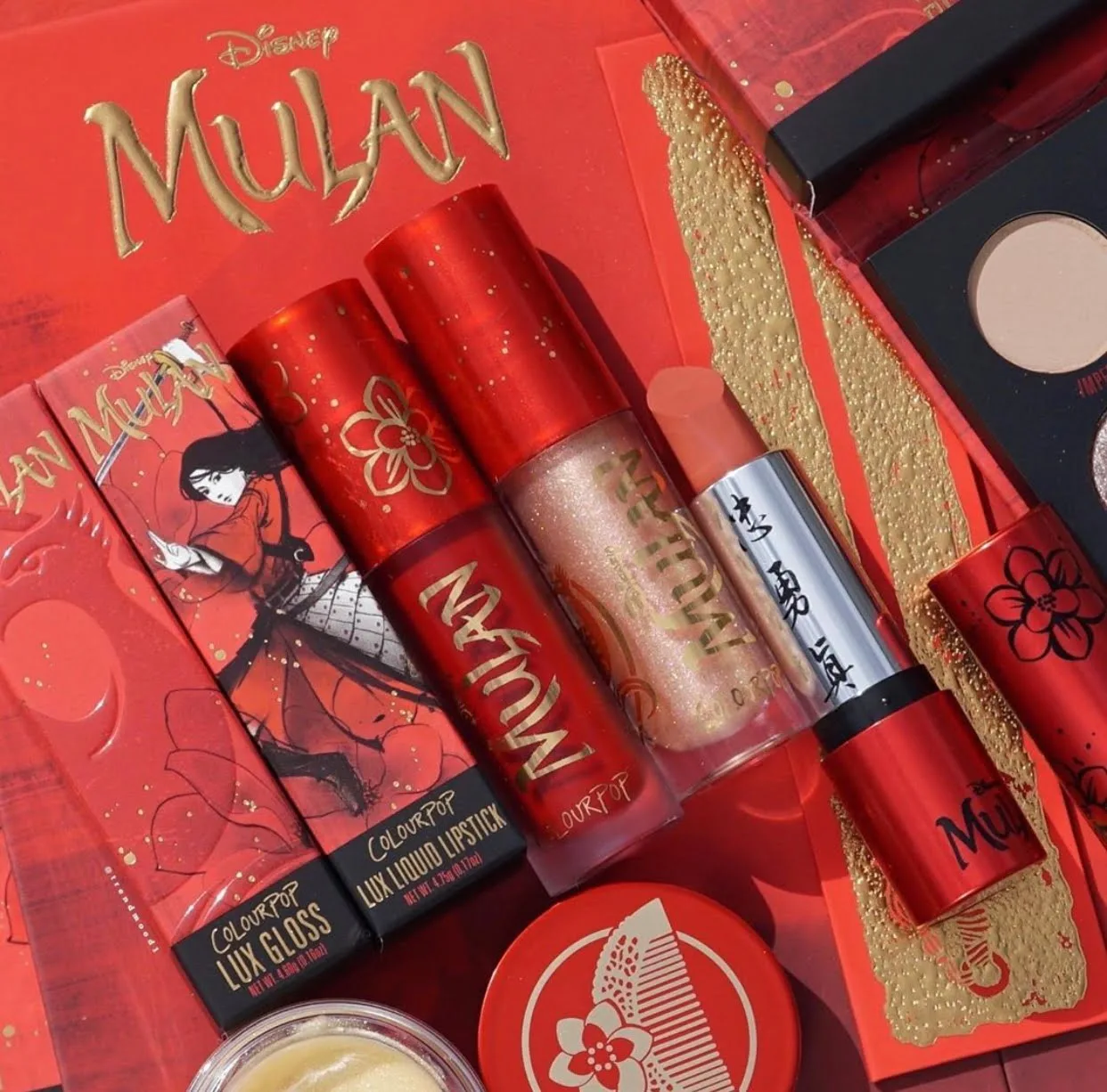 ColourPop Disney Mulan Collection - FULL REVEAL & SWATCHES!