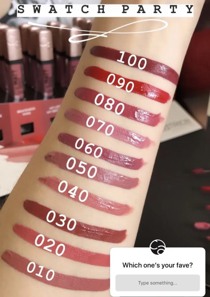 Catrice Matt Pro Ink Non Transfer Liquid Lipstick Collection