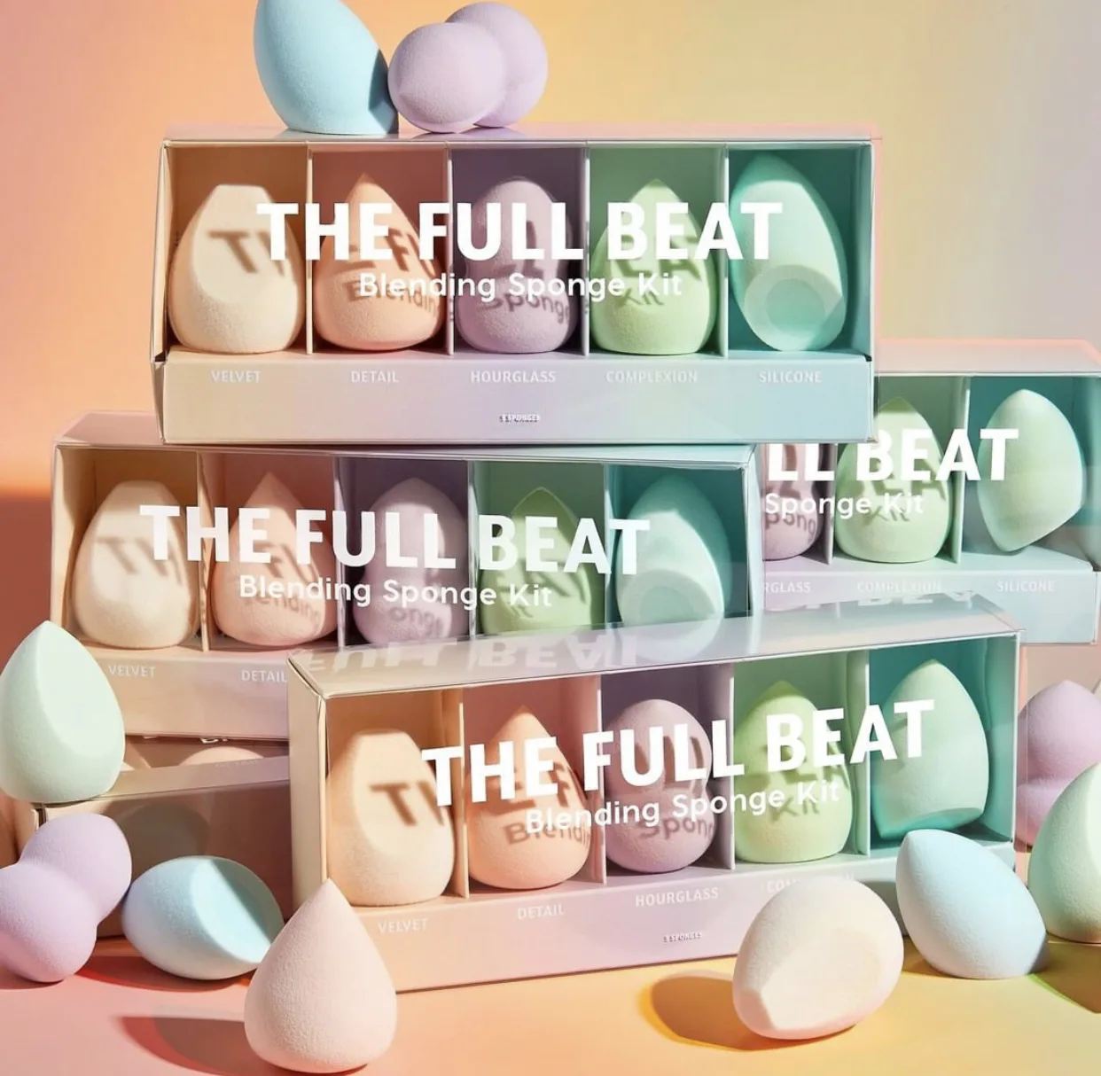 ColourPop The Full Beat Blending Sponge Collection 1 ColourPop The Full Beat Blending Sponge Collection