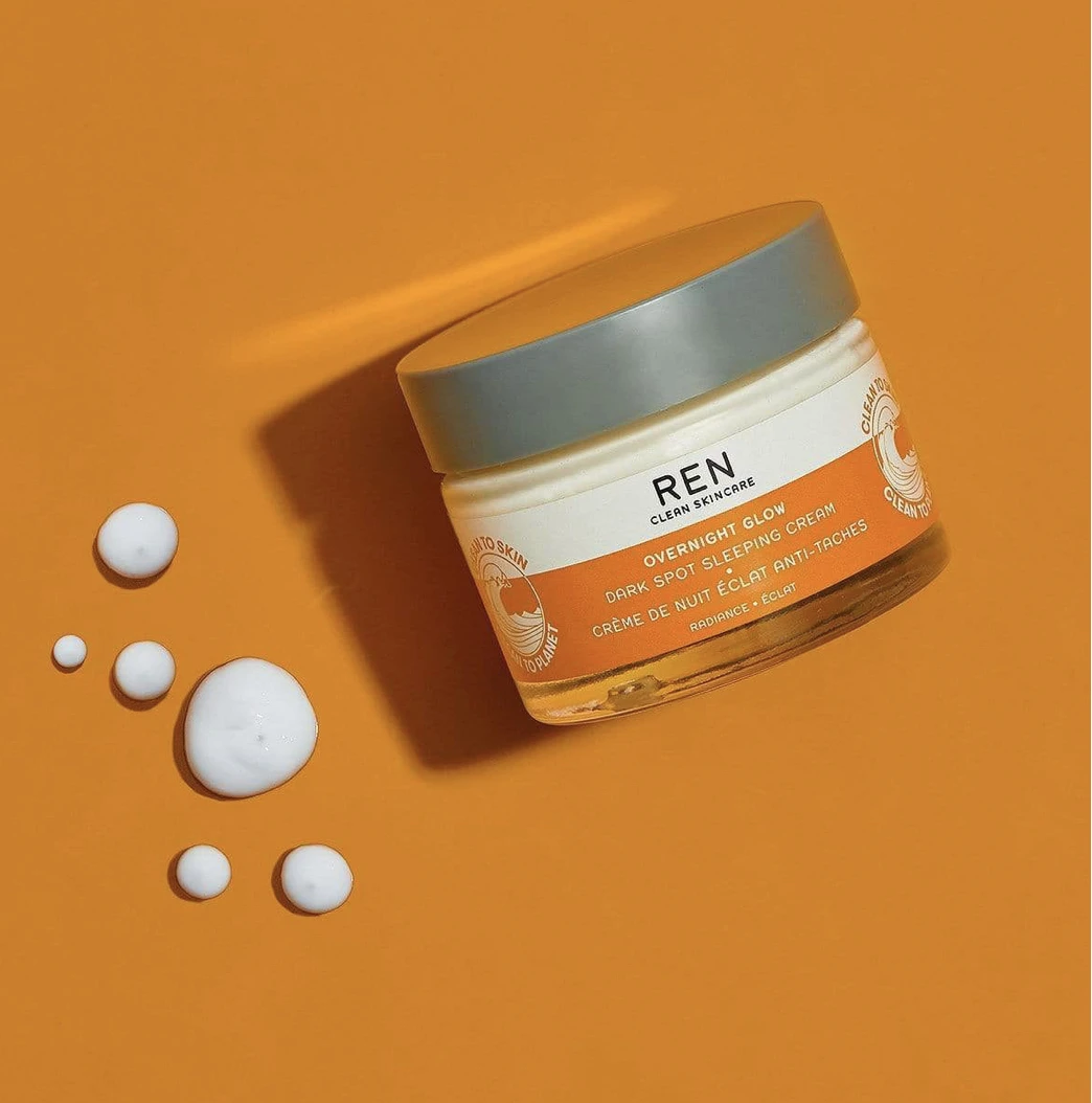 REN Overnight Glow Dark Spot Sleeping Cream