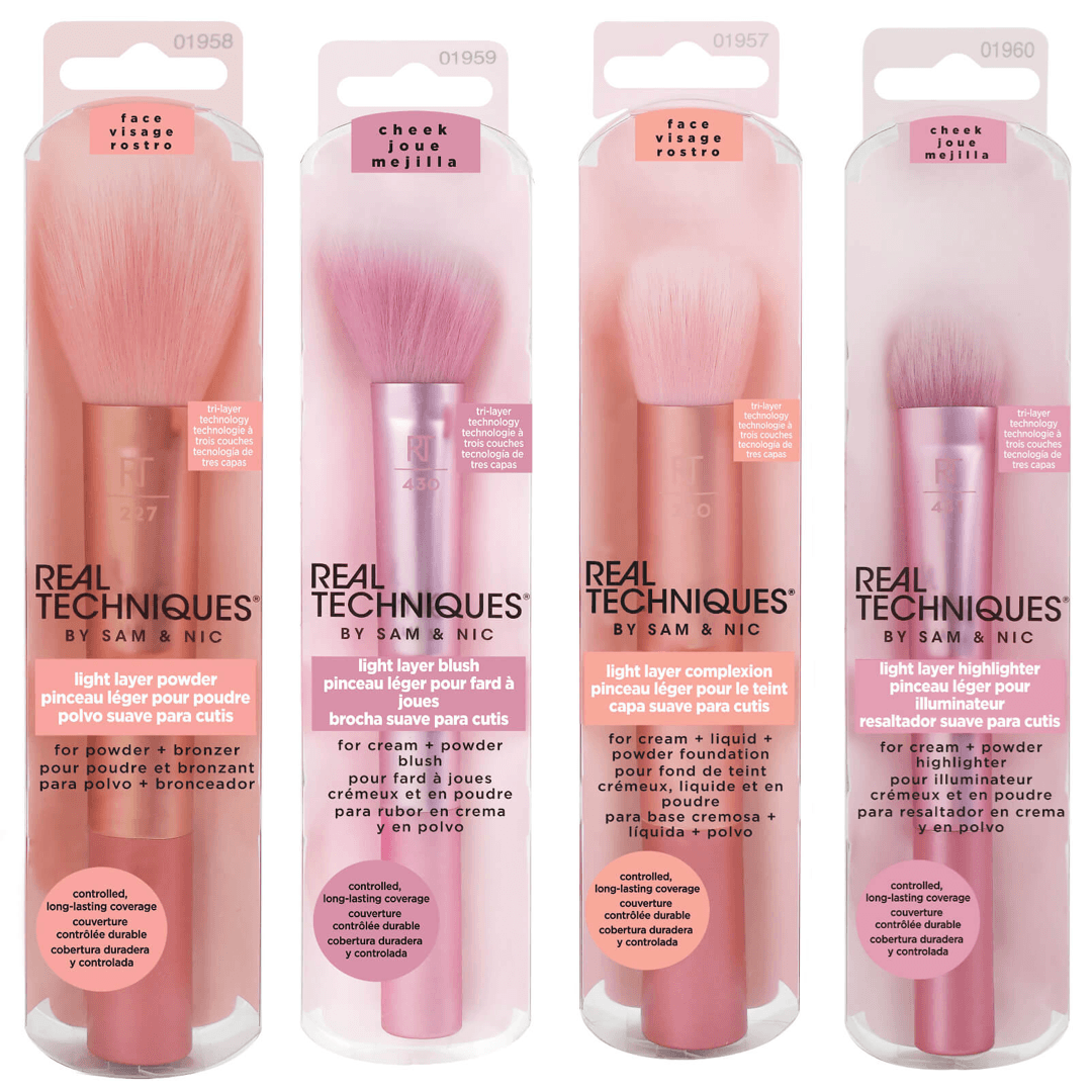 Real Techniques Light Layer Brush Collection