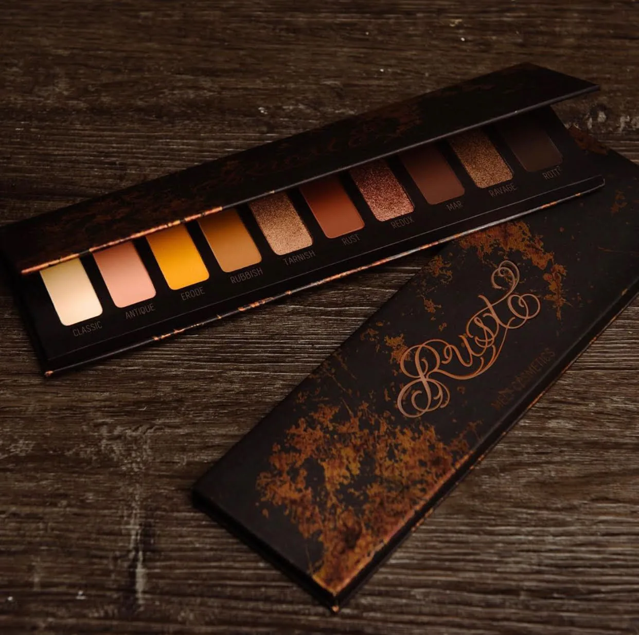 Melt Cosmetics Rust Eyeshadow Palette
