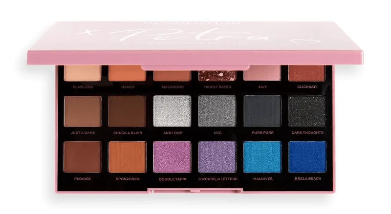 Revolution X Petra Xoxo Eyeshadow Palette Reveal Swatches March