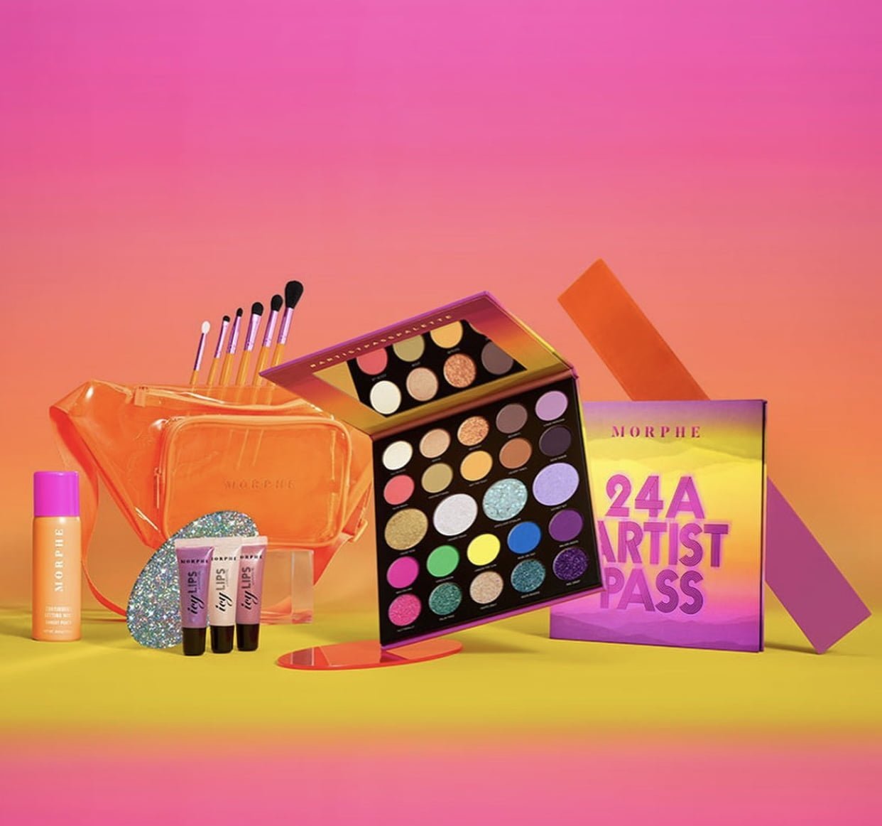 Morphe x Saweetie Platinum Collection