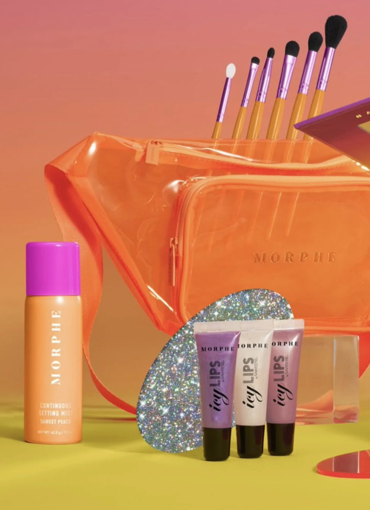 Morphe x Saweetie Platinum Collection