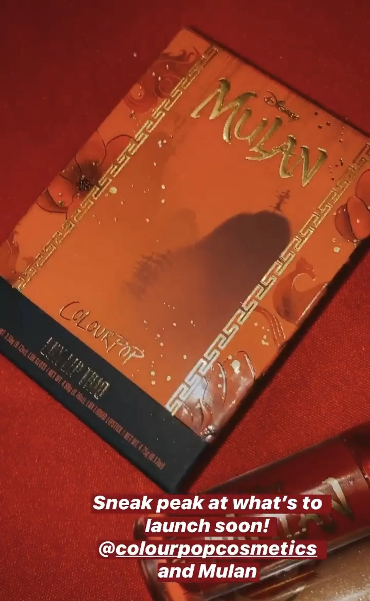 ColourPop Disney Mulan Collection