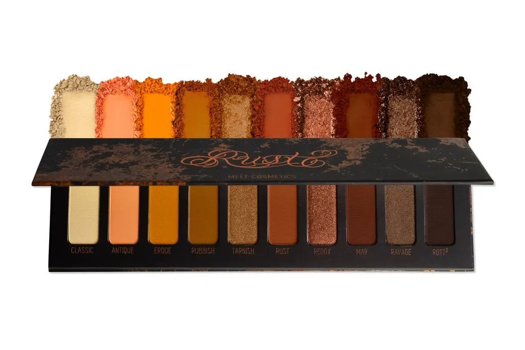 Melt Cosmetics Rust Eyeshadow Palette | NEW with 6 Exclusive Shades