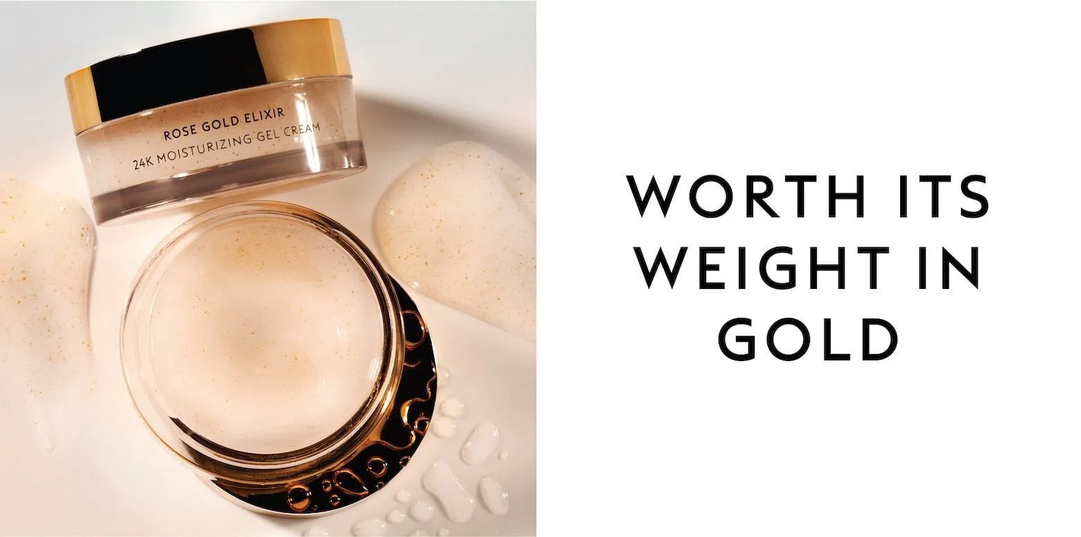 Farsali Rose Gold Elixir 24K Moisturizing Gel Cream