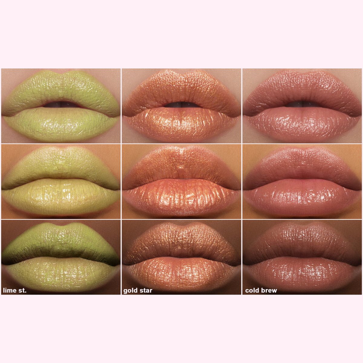 Lime Crime Lip Pops Satin Lipstick Collection