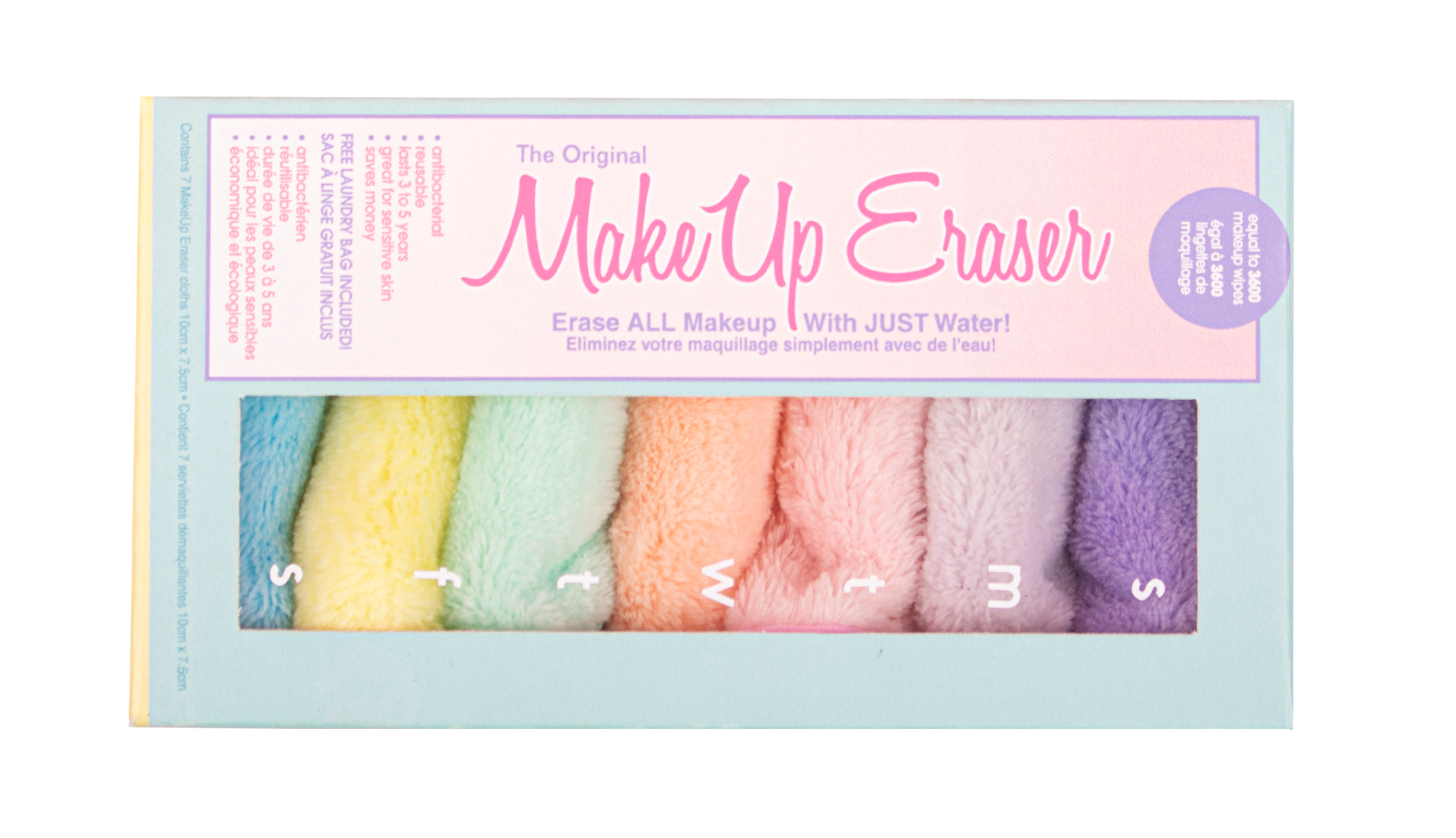 Makeup Eraser 7 Days Kit Reusable Makeup Remover Pads  NEW LAUNCH