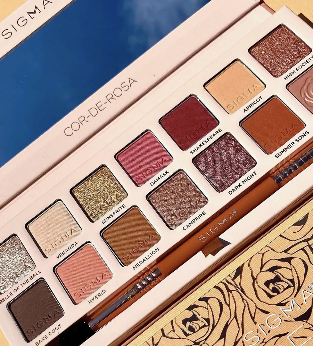 Sigma Cor de Rosa Eyeshadow Palette