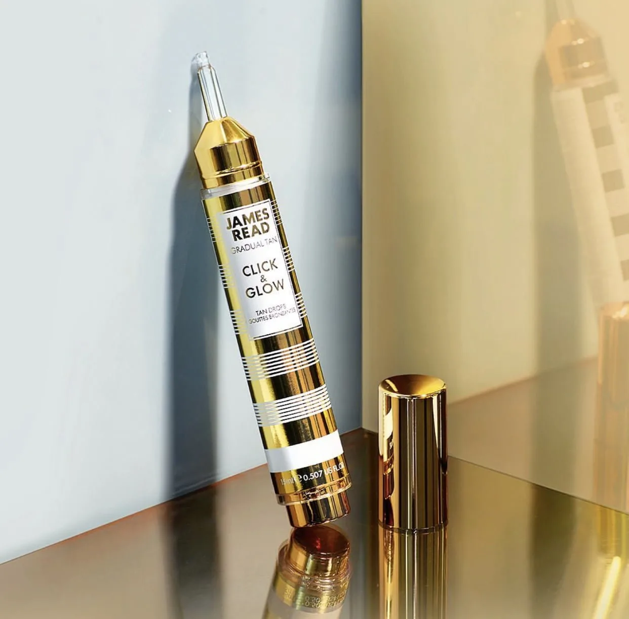 James Read Click & Glow Gradual Tan Gel Drops