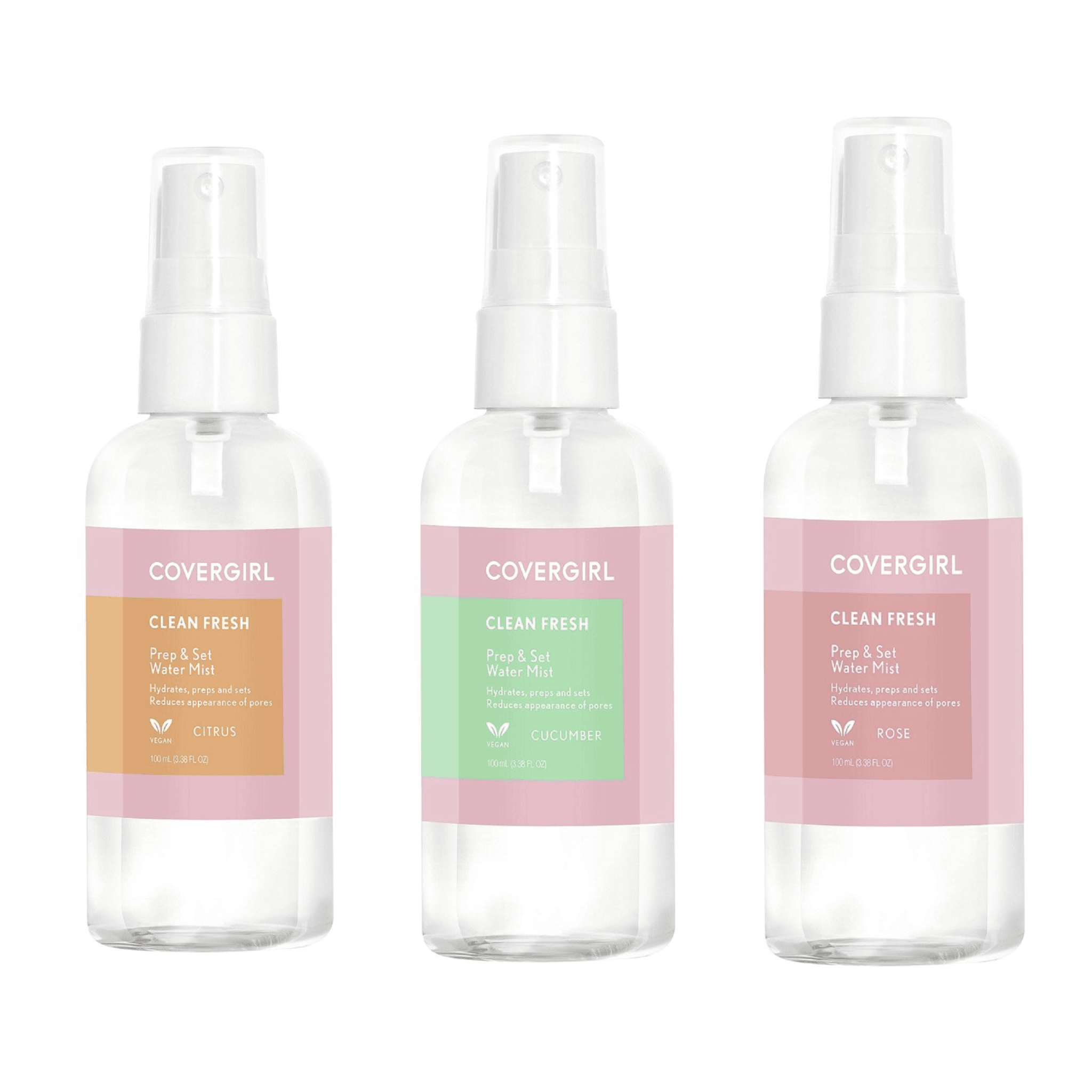 Covergirl Clean Fresh Prep & Set Water Mists