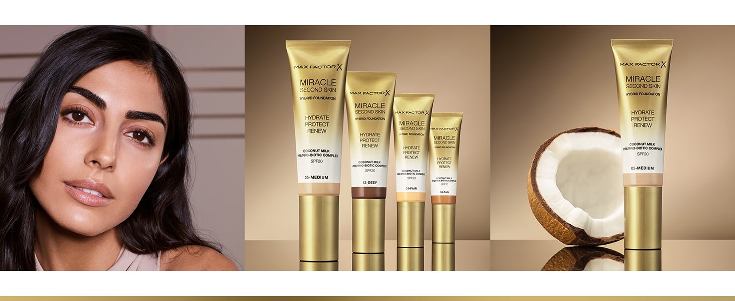 Max Factor Miracle Second Skin Hybrid Foundation
