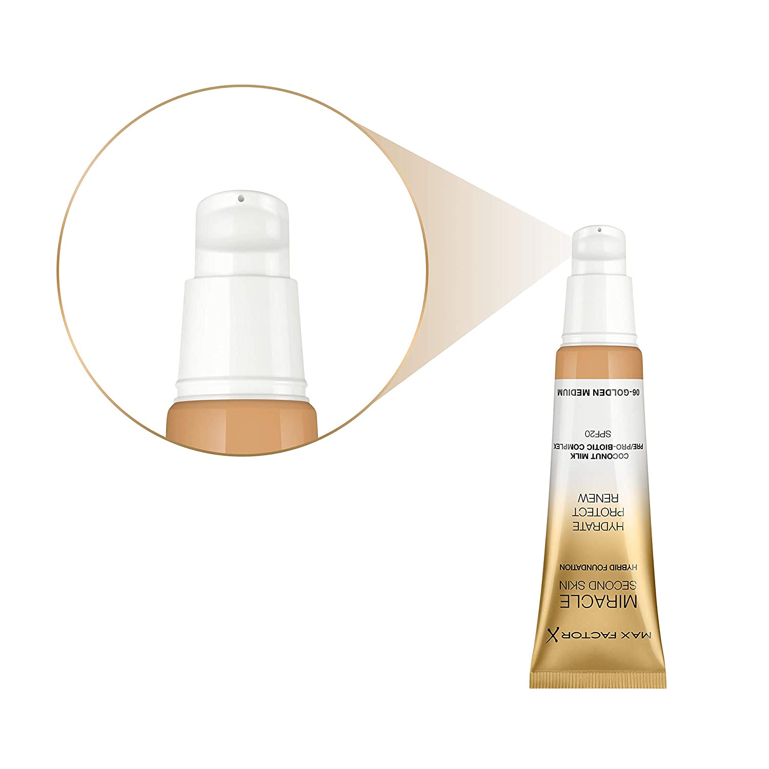 Max Factor Miracle Second Skin Hybrid Foundation