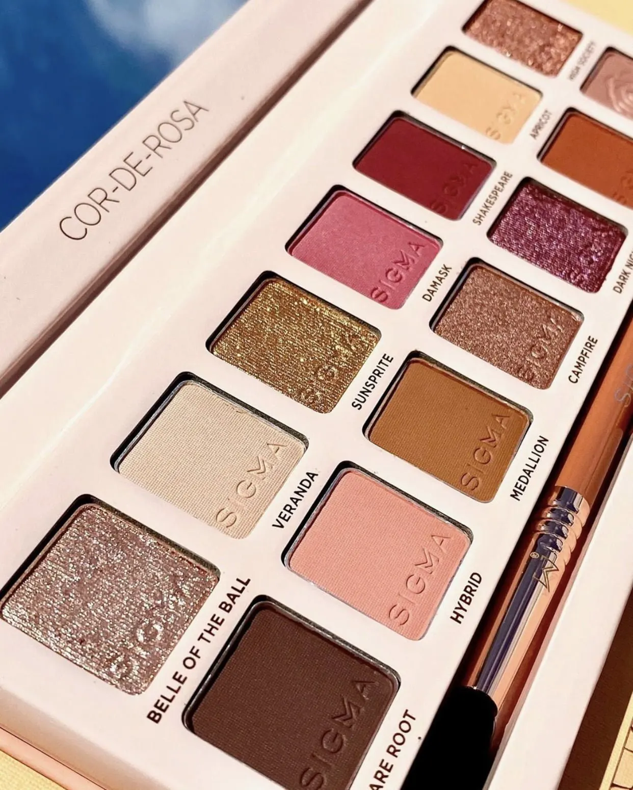 Sigma Cor de Rosa Eyeshadow Palette