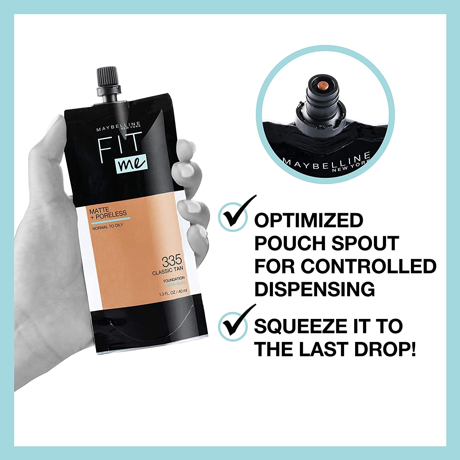 Maybelline Matte + Poreless On The Go Foundation Pouch