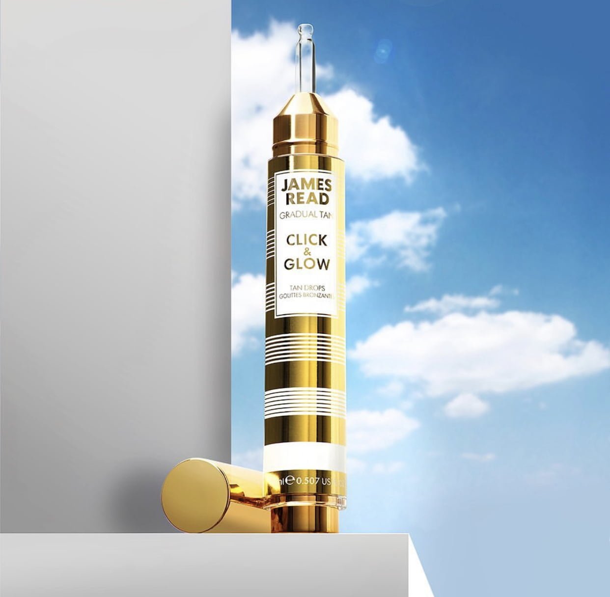 James Read Click & Glow Gradual Tan Gel Drops
