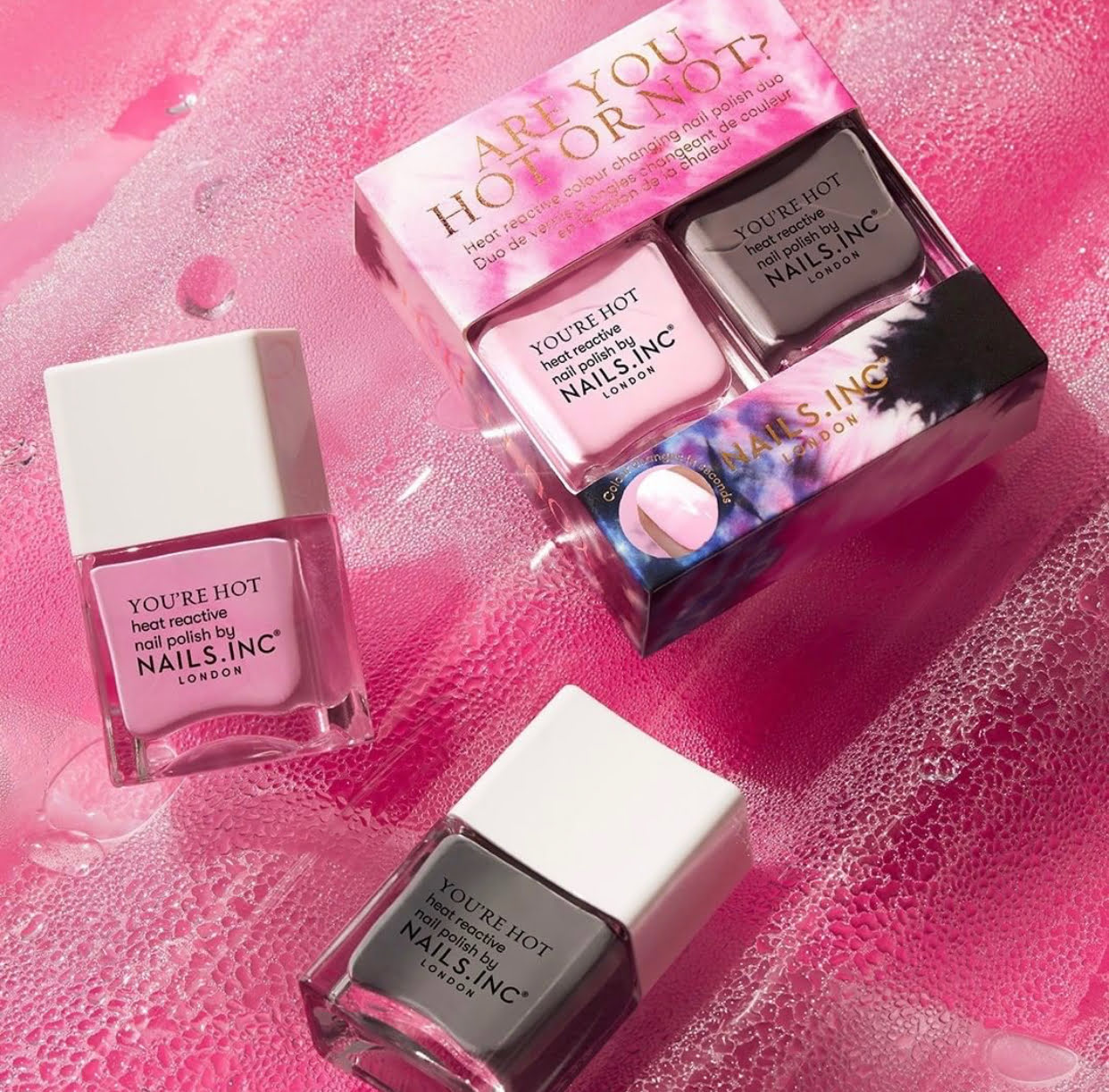Nails Inc Are You Hot or Not? Nail Polish Duo