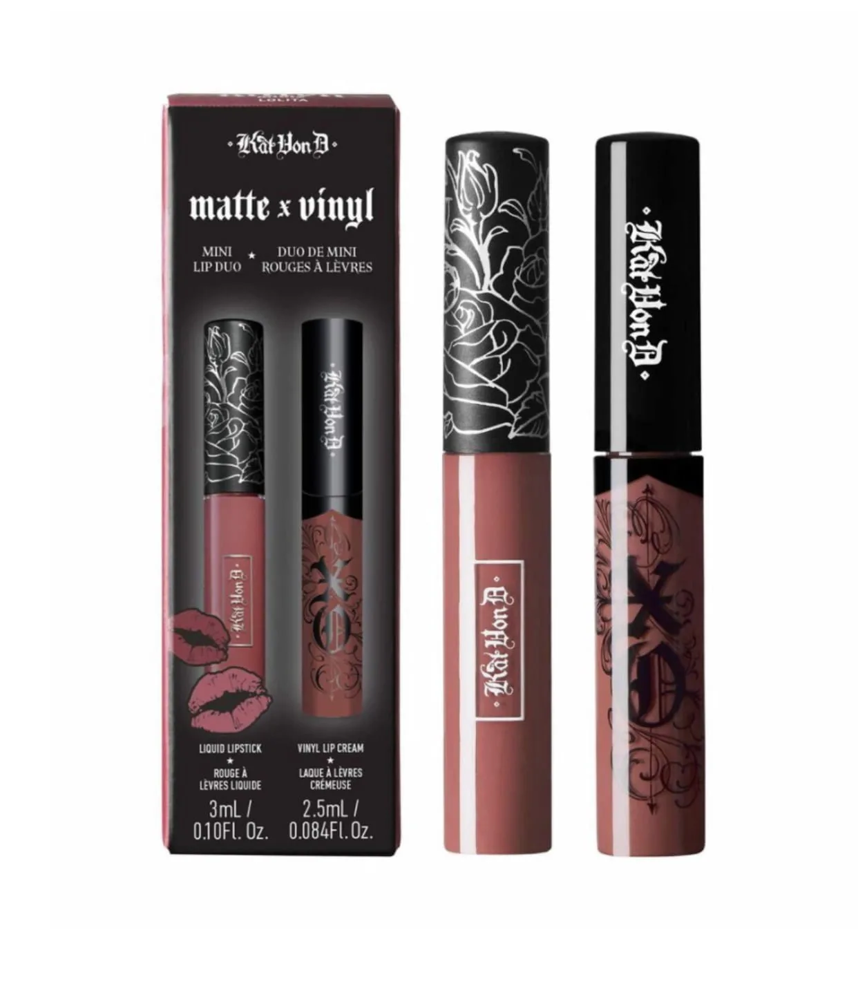 KVD Vegan Beauty Matte x Vinyl Mini Lip Duo