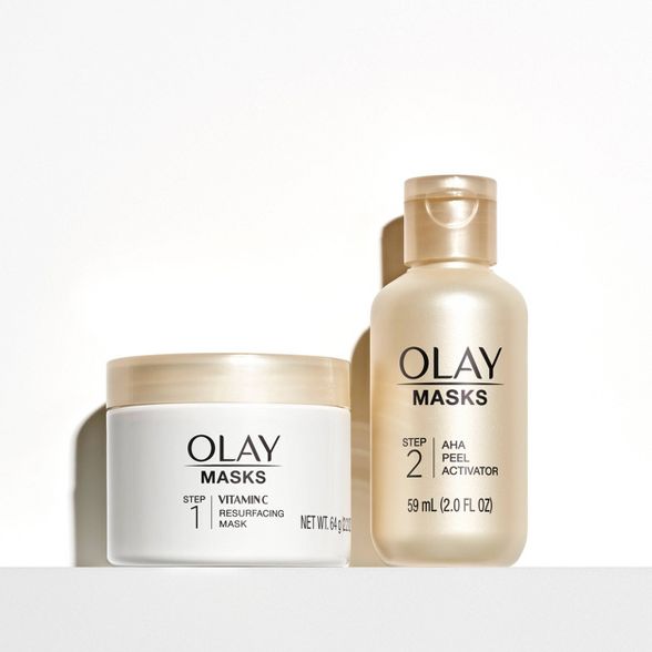 Olay Radiant AHA Resurfacing Peel Face Mask
