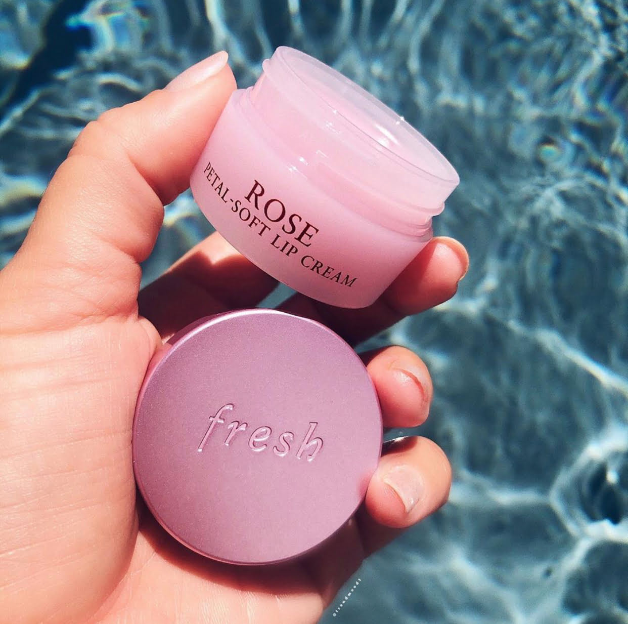 Fresh Beauty Rose Petal Soft Lip Cream 1 Fresh Beauty Rose Petal Soft Lip Cream
