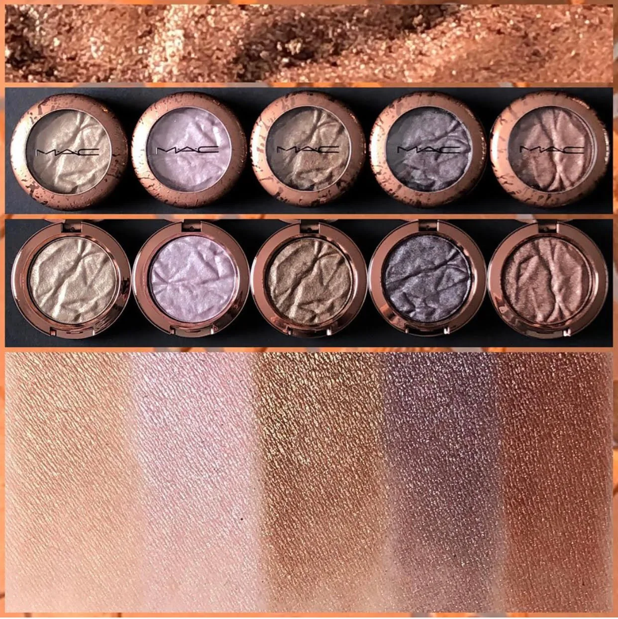 MAC Summer Bronzing Foiled Eyeshadow Collection 6 MAC Summer Bronzing Foiled Eyeshadow Collection
