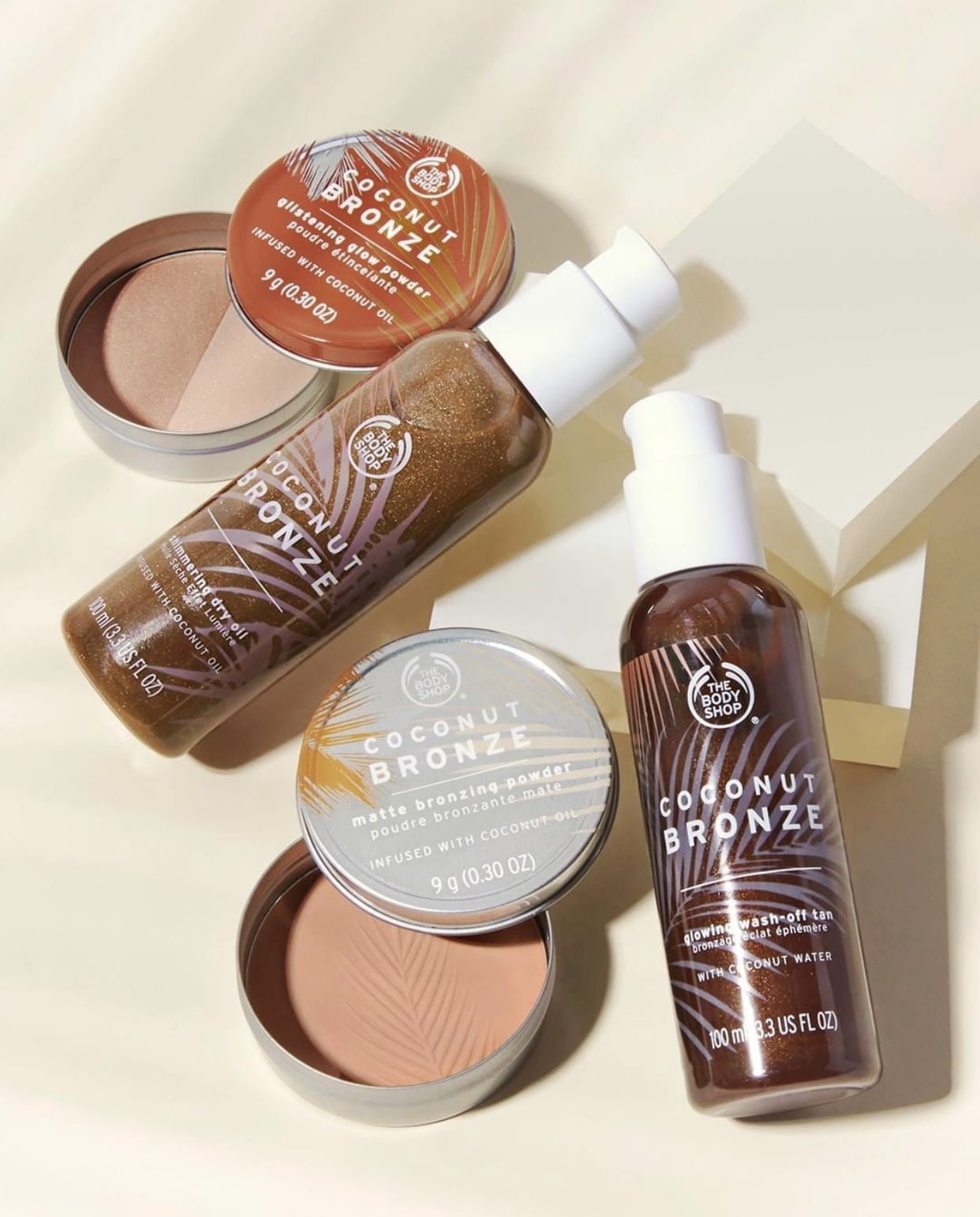 The Body Shop Coconut Bronze Collection