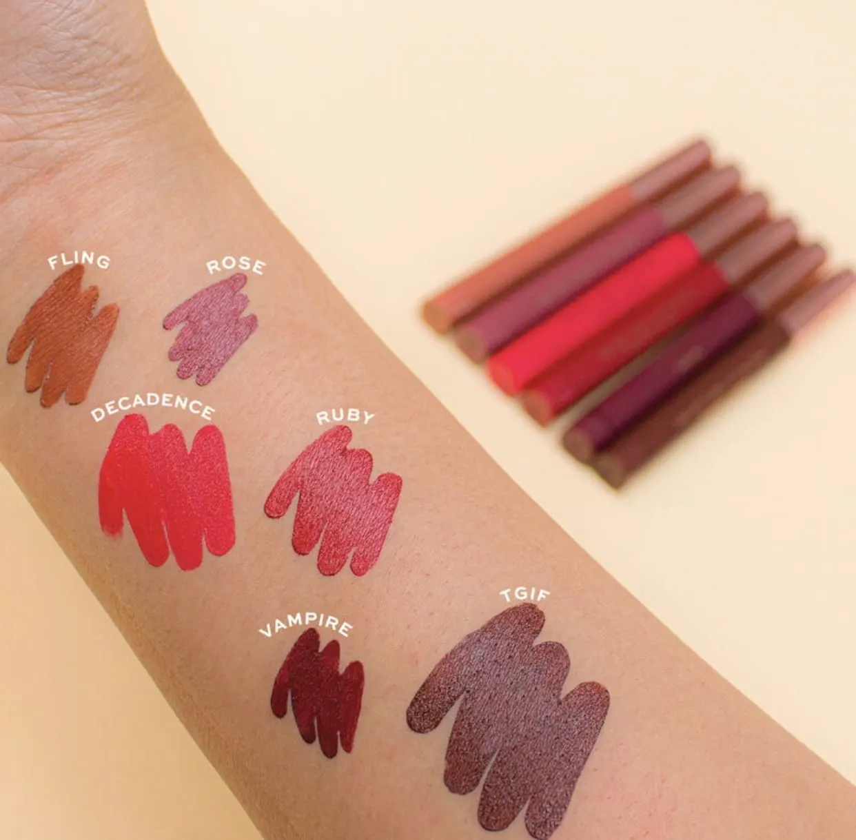 Revolution Velvet Kiss Lip Crayon