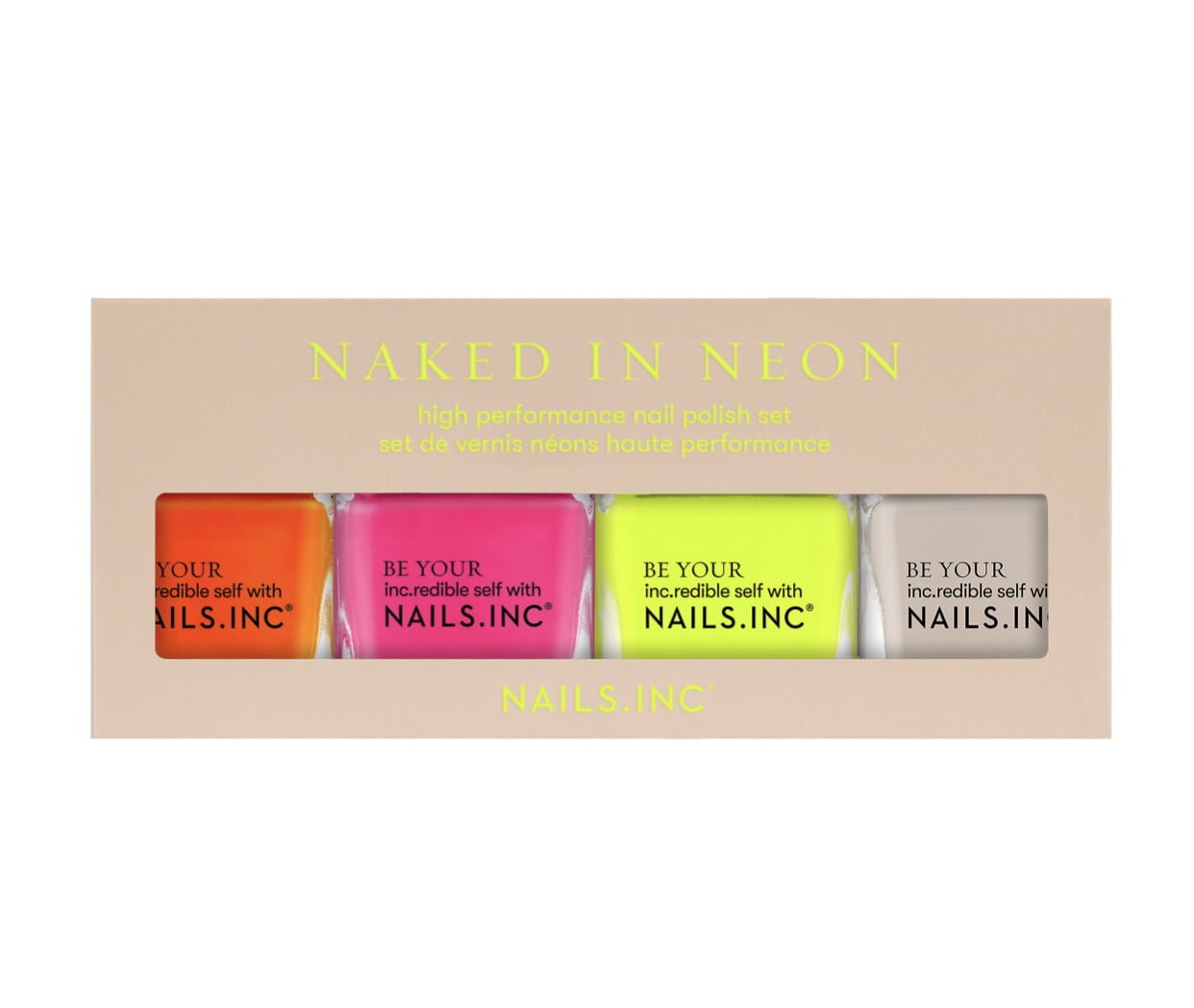 Nails Inc Naked In Neon Gift Set